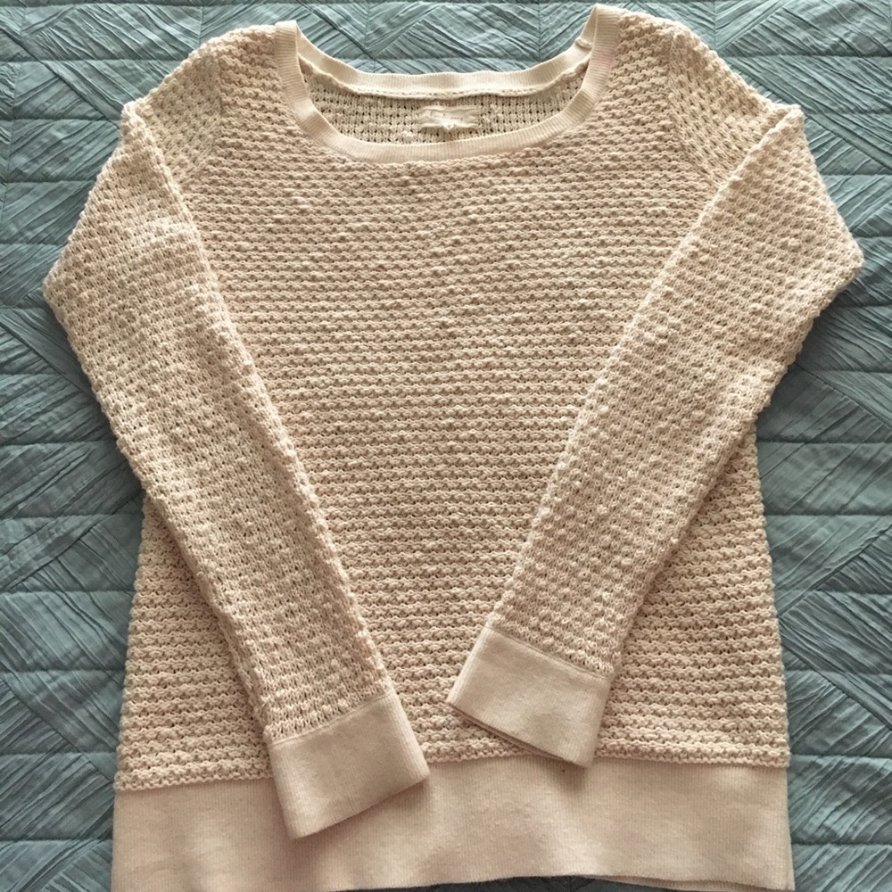 Lou & Grey Cream Sweater size small